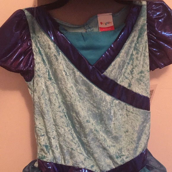 🦋 NWT Girls Aqua Dancer Costume - Picture 3 of 5